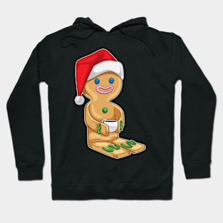 Gingerbread man Christmas Coffee Hoodie